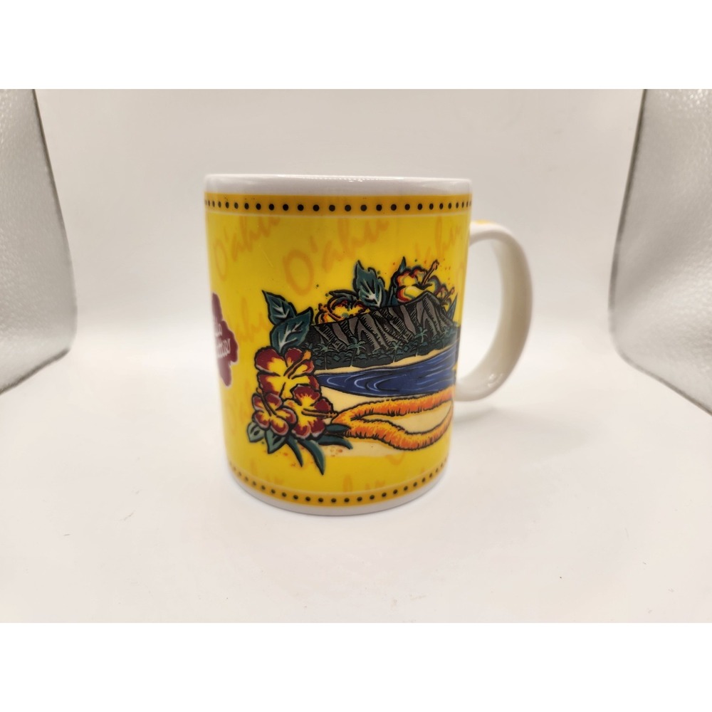Diamond Head Oahu Coffee Mug by Hilo Hattie Store of Hawaii 2002 Island Heritage